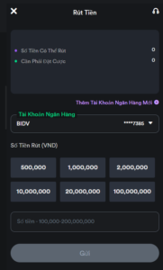 rút tiền v9bet